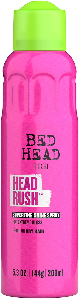 Bed Head Headrush 200 ml | Brillo en Spray sin Fijación