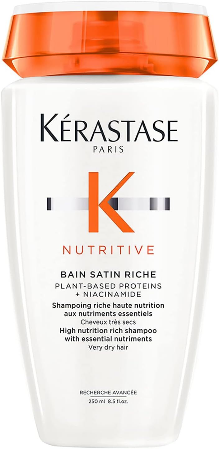 Kérastase Bain Satin Nutritive  Riche   250ml | Shampoo para Cabello Muy Seco