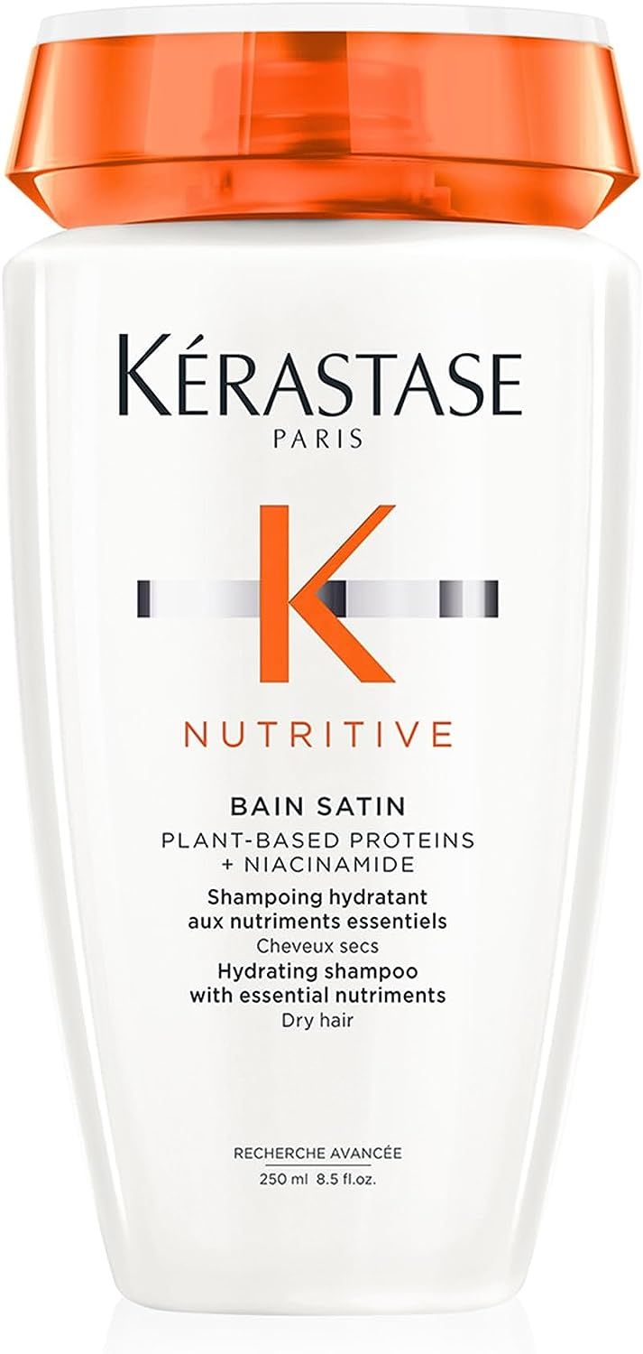 Kérastase Bain Satin Nutritive 250ml | Shampoo Hidratante para Cabello Seco