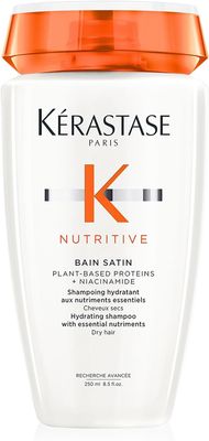 Kérastase Bain Satin Nutritive 250ml | Shampoo Hidratante para Cabello Seco