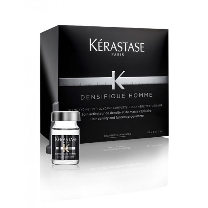 Kérastase Densifique Homme Ampolletas 30x6 ml | Tratamiento Hombre Densidad Capilar