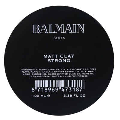 Balmain Matt Clay Strong 100 ml | Arcilla Acabado Mate