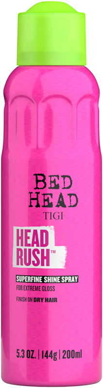 Bed Head Headrush 200 ml | Brillo en Spray sin Fijación