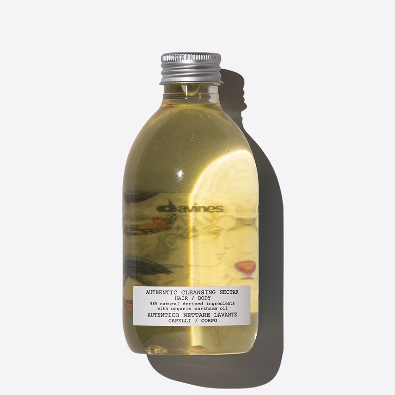 Davines Authentic Cleansing Nectar 280 ml | 98% Natural Davines Authentic Cleansing Nectar 280 ml | 98% Natural