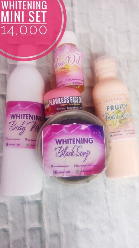 Mini whitening set