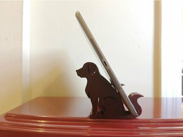 Porte téléphone chien