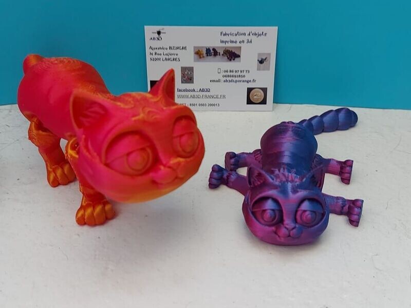 PETIT TAILLE chat articulé
