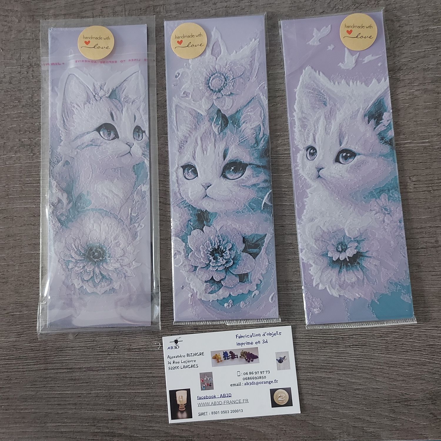 MARQUE PAGE CHAT