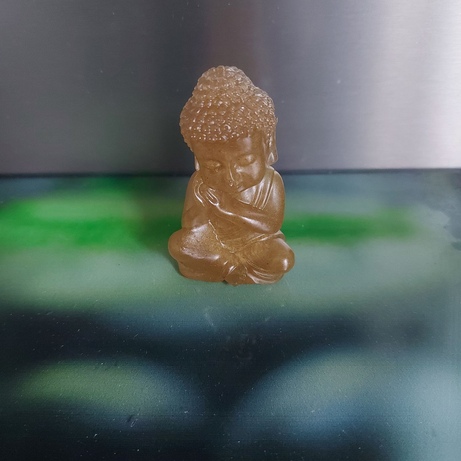 Petit boudha resine