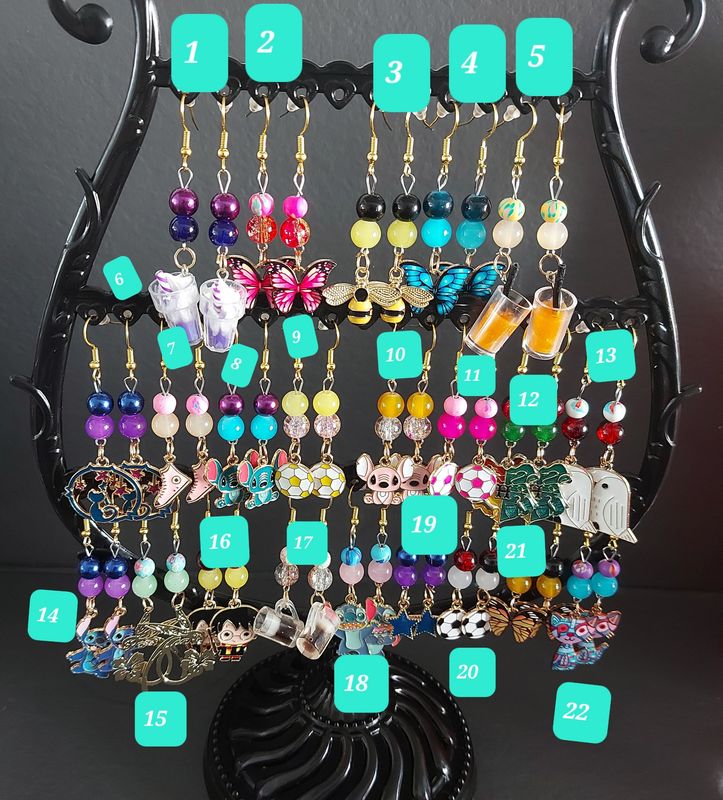 BOUCLE d'oreille Handi'cats or