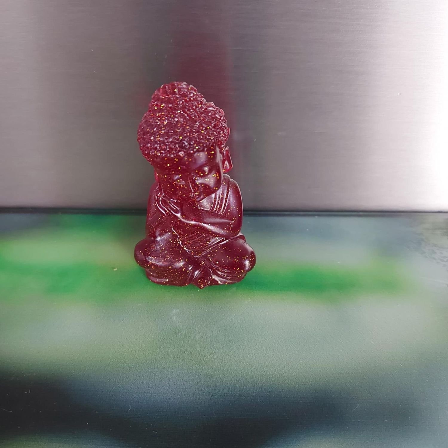 petit boudha resine