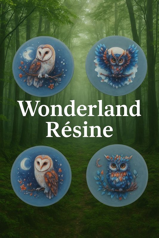 Dessous de verre l'appel de la forêt