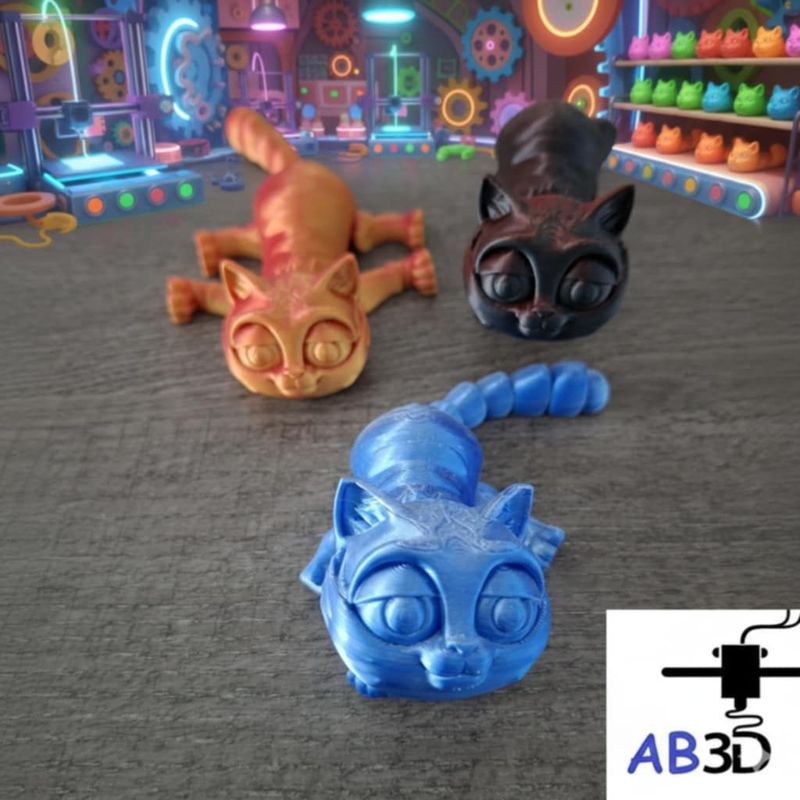 Chat articulé (petit)