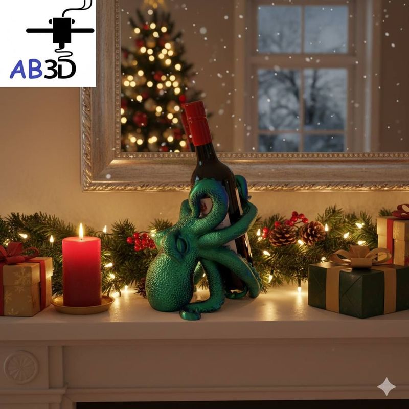 Pieuvre Porte Bouteille