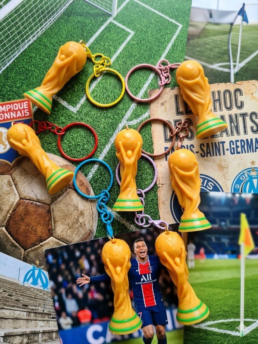 Porte clés foot coupe
