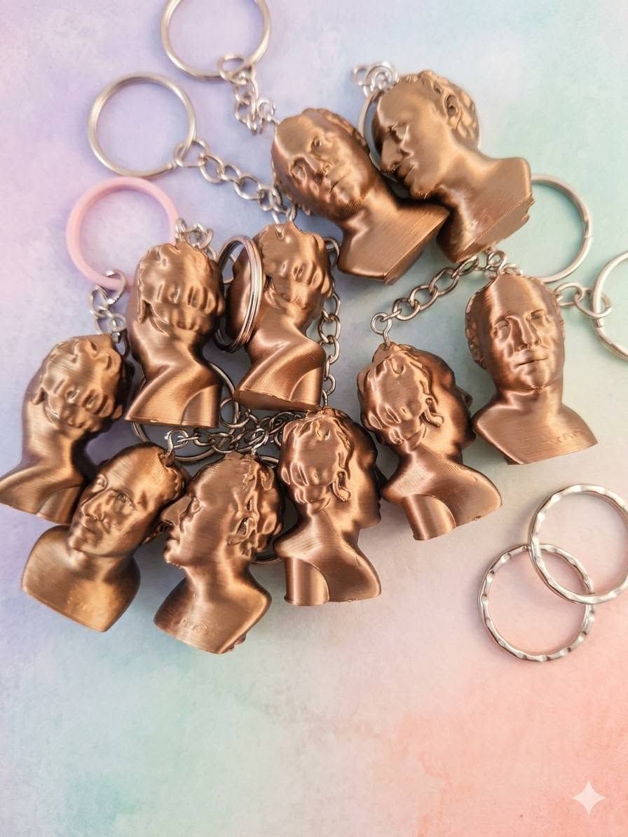 porte clés buste diderot