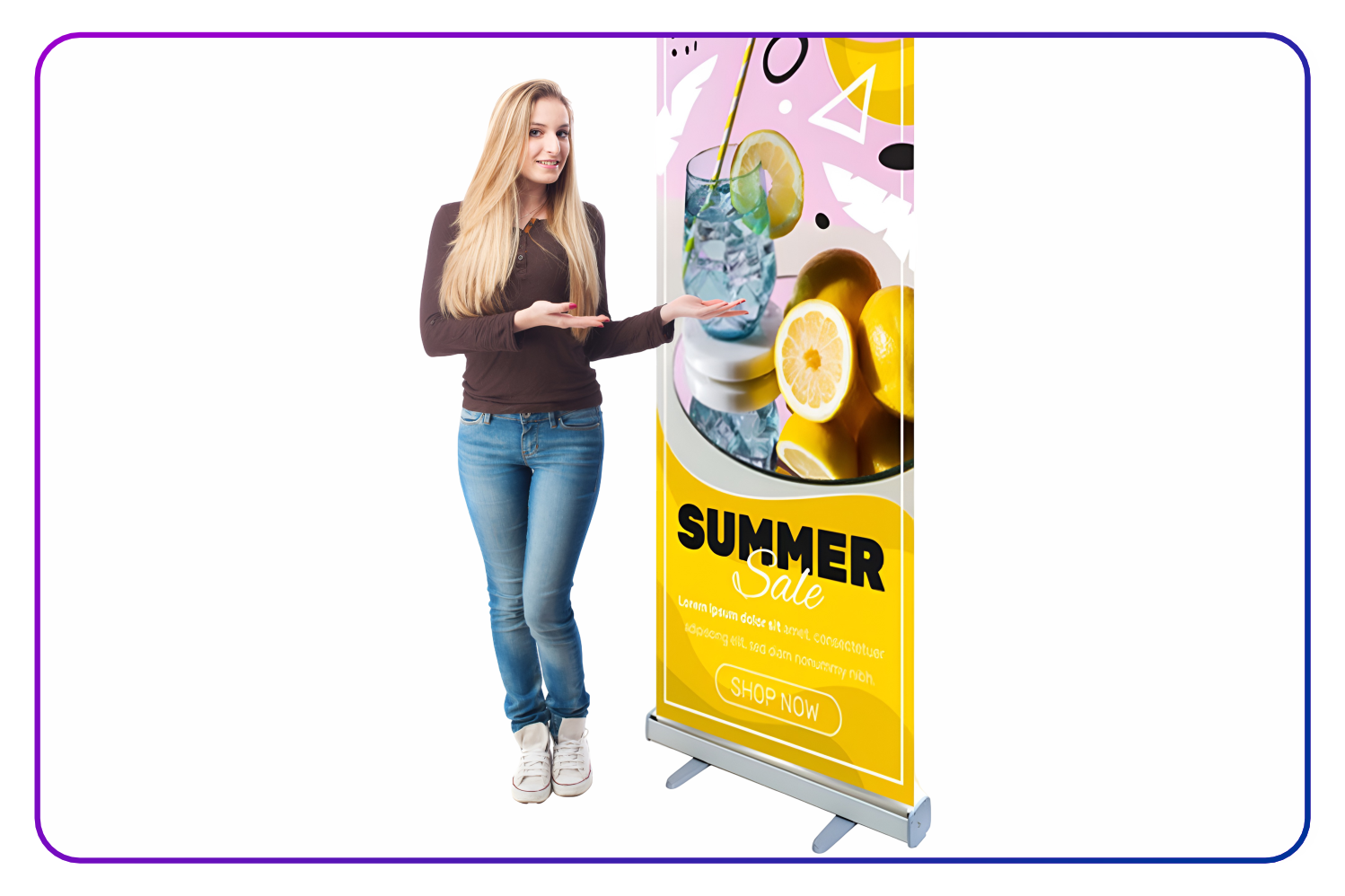 ROLLUP 85X200CM - 1 ud.