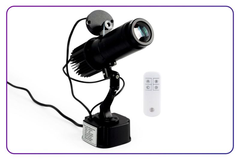 Proyector de logos LED GOBO 15W rotativo interior - Óptica 20° - IP20