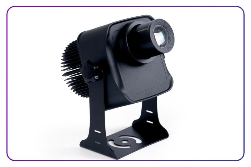 Proyector de logos LED GOBO 40W rotativo exterior - Óptica 20° - IP65