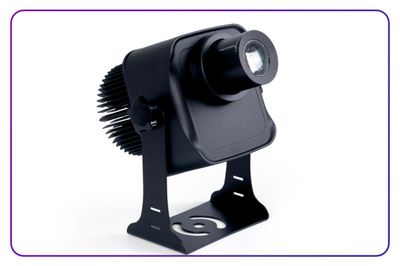 Proyector de logos LED GOBO 40W rotativo exterior - Óptica 20° - IP65 Proyector de logos LED GOBO 40W rotativo exterior - Óptica 20° - IP65