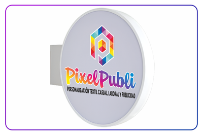 Banderola Luminosa LED Redonda - 1 ud.