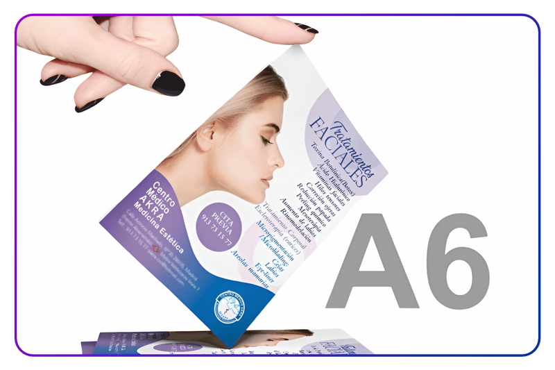 Flyers A6 - 5000 ud.