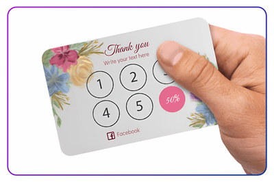 Tarjetas de fidelidad -  Caja con 1000 ud.