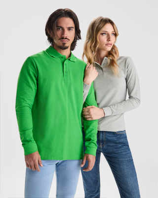 Polos manga larga