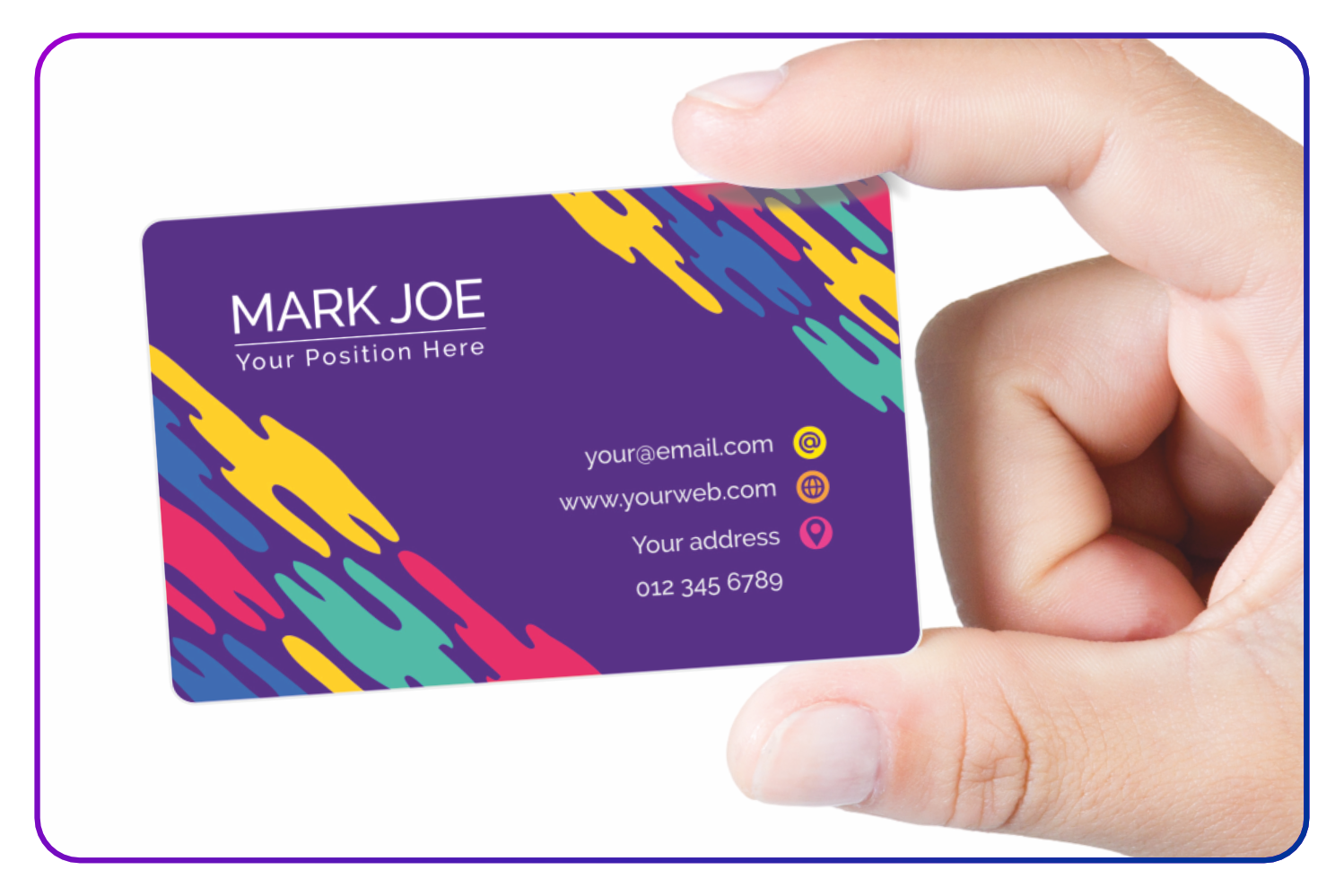 Tarjetas de Visita -  Caja con 1000 ud.