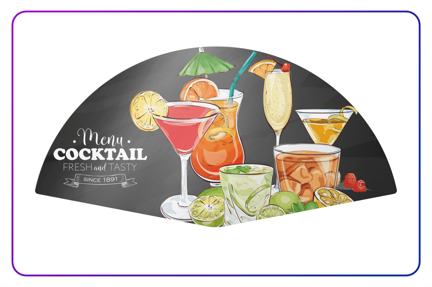 Abanicos  Personalizados - 1000 ud.