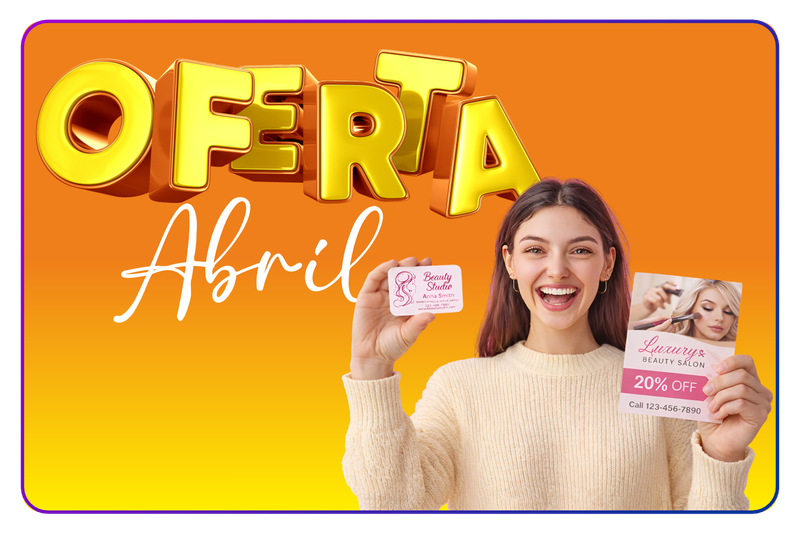 Oferta 5000 Flyers + 2000 Tarjetas
