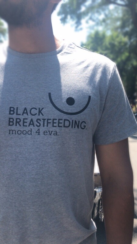 Men&#39;s Black Breastfeeding Shirt