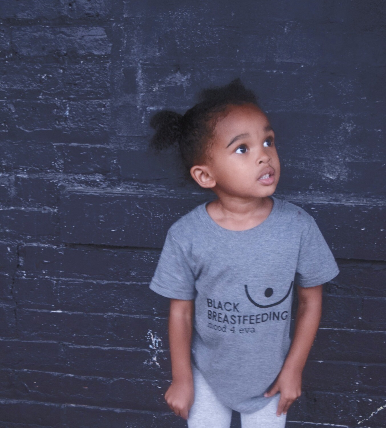 Toddler Black Breastfeeding Shirt