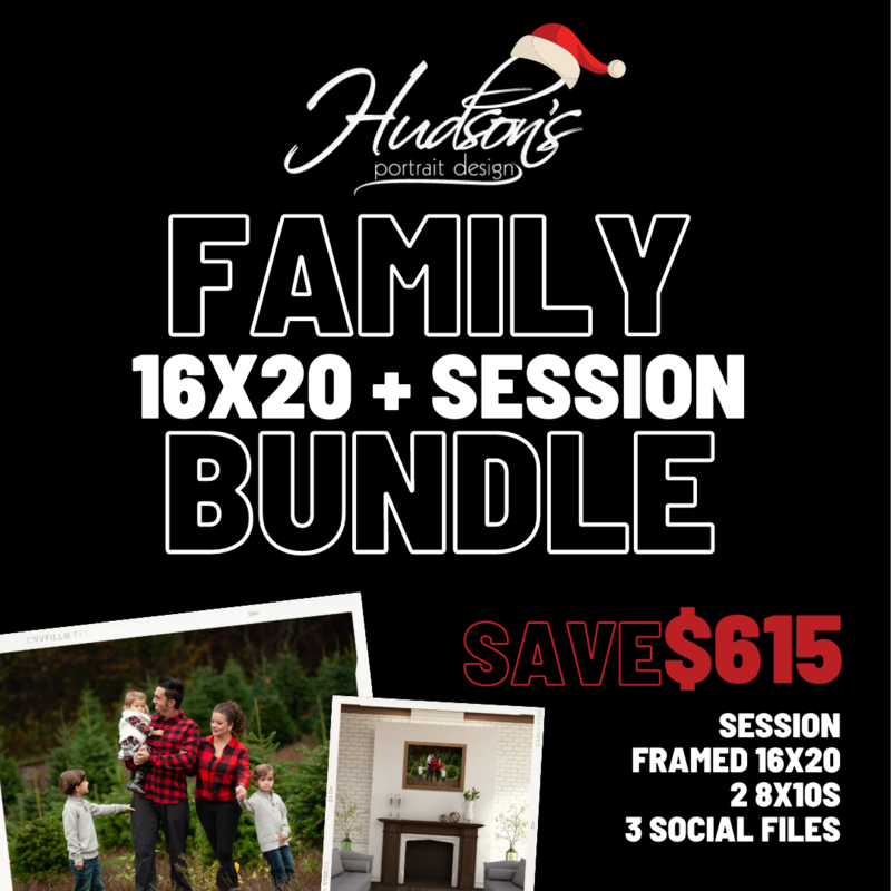 Hudson’s 16x20 Session Bundle - Save $615! Hudson’s 16x20 Session Bundle - Save $615!
