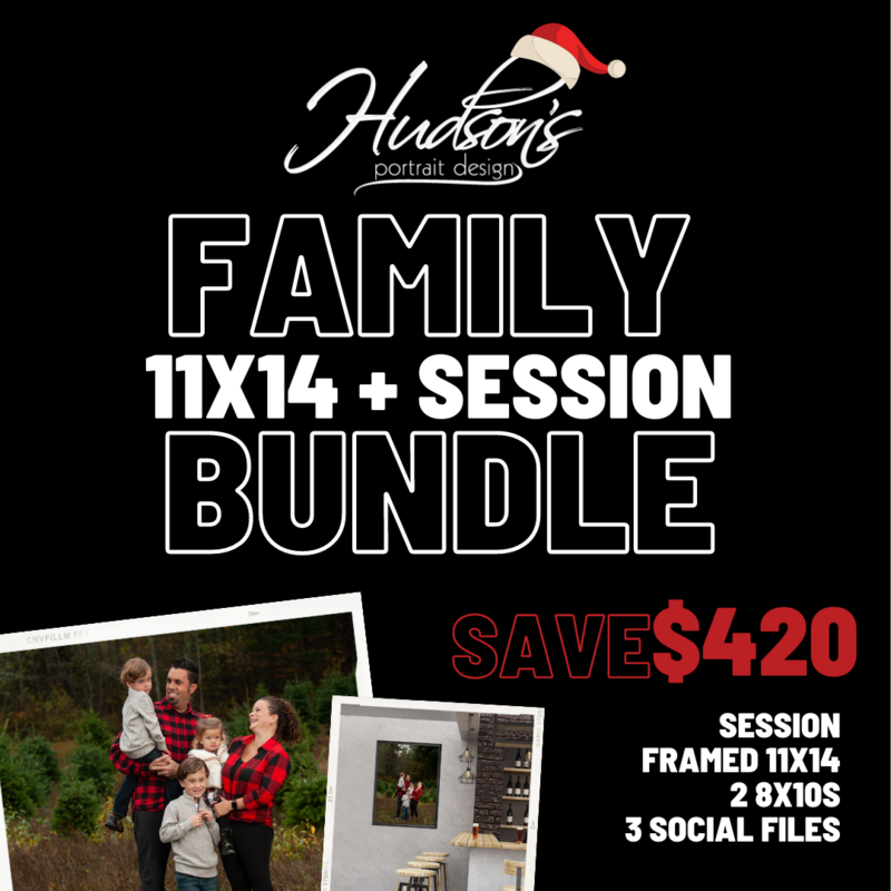 Hudson’s 11x14 Session Bundle - Save $420! Hudson’s 11x14 Session Bundle - Save $420!