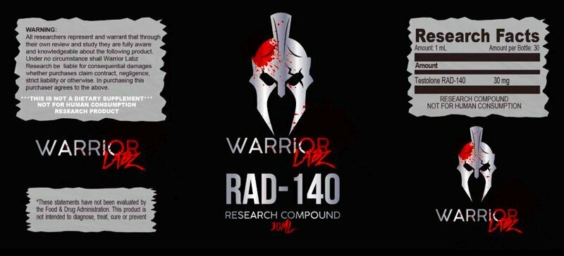 Warrior Labz Liquid RAD 140 SARM