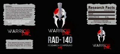 Warrior Labz Liquid RAD 140 SARM