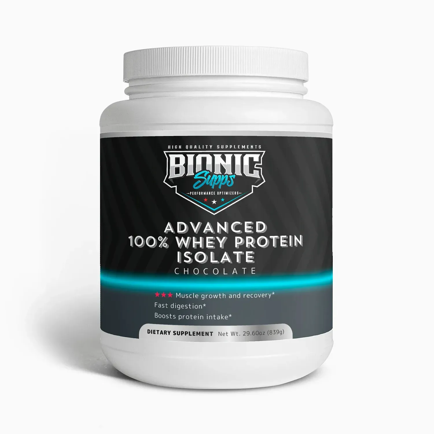 Advanced 100% Whey Protein Isolate (Chocolate)