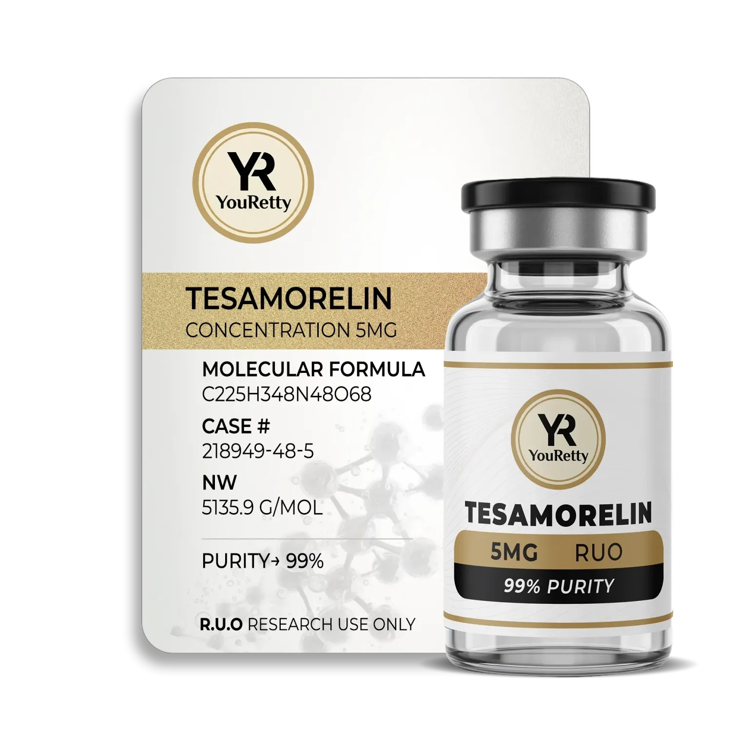 Tesamorelin – Research Use Only (RUO)