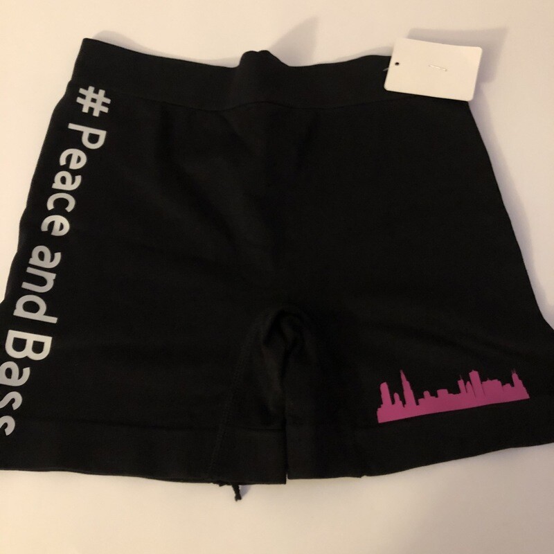 Peace And Bass Ladies Stretch Shorts