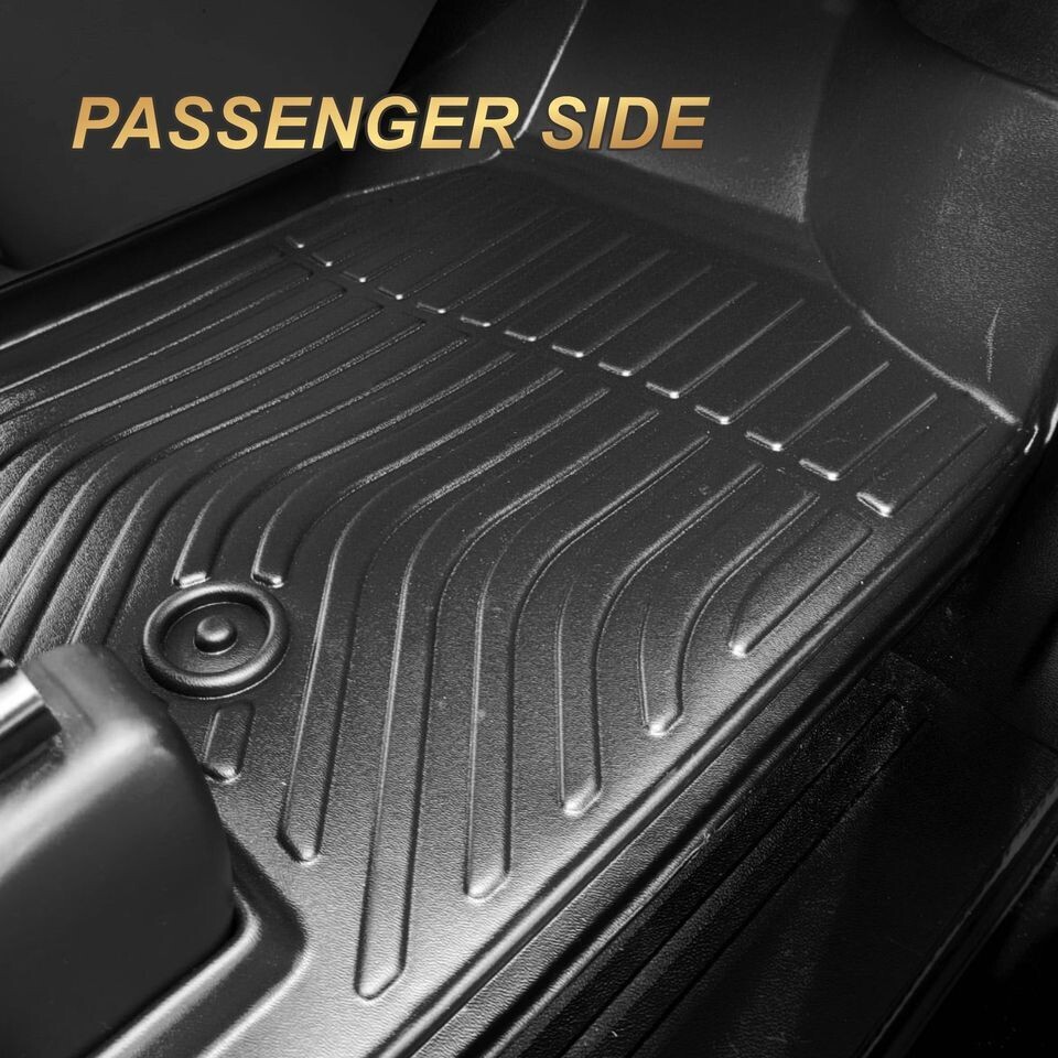 Complete set Custom Fit All-Weather Floor Mat 2011-2019 Dodge  Caravan  - Black