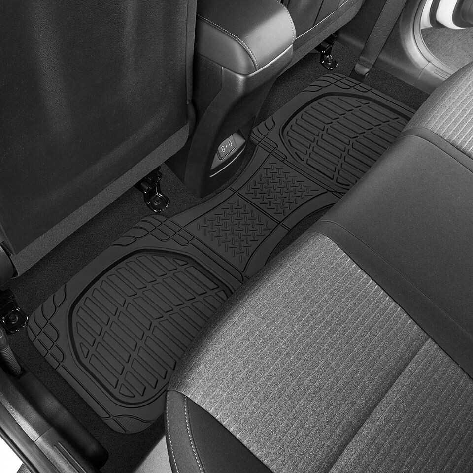 Liners-Deep Dish Heavy Duty Rubber Floor Mats for Car SUV Truck/Van