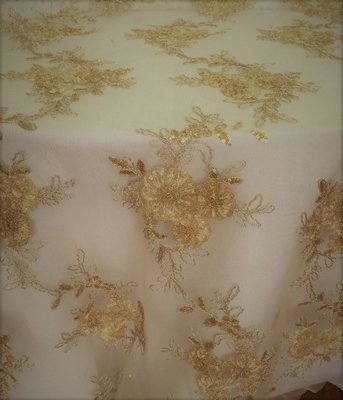 Champagne Embroidery Sequins (132 Champagne Embroidery Sequins (132