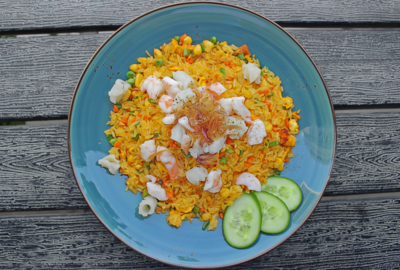 (COM CHIEN HAI SAN) Seafood Fried Rice