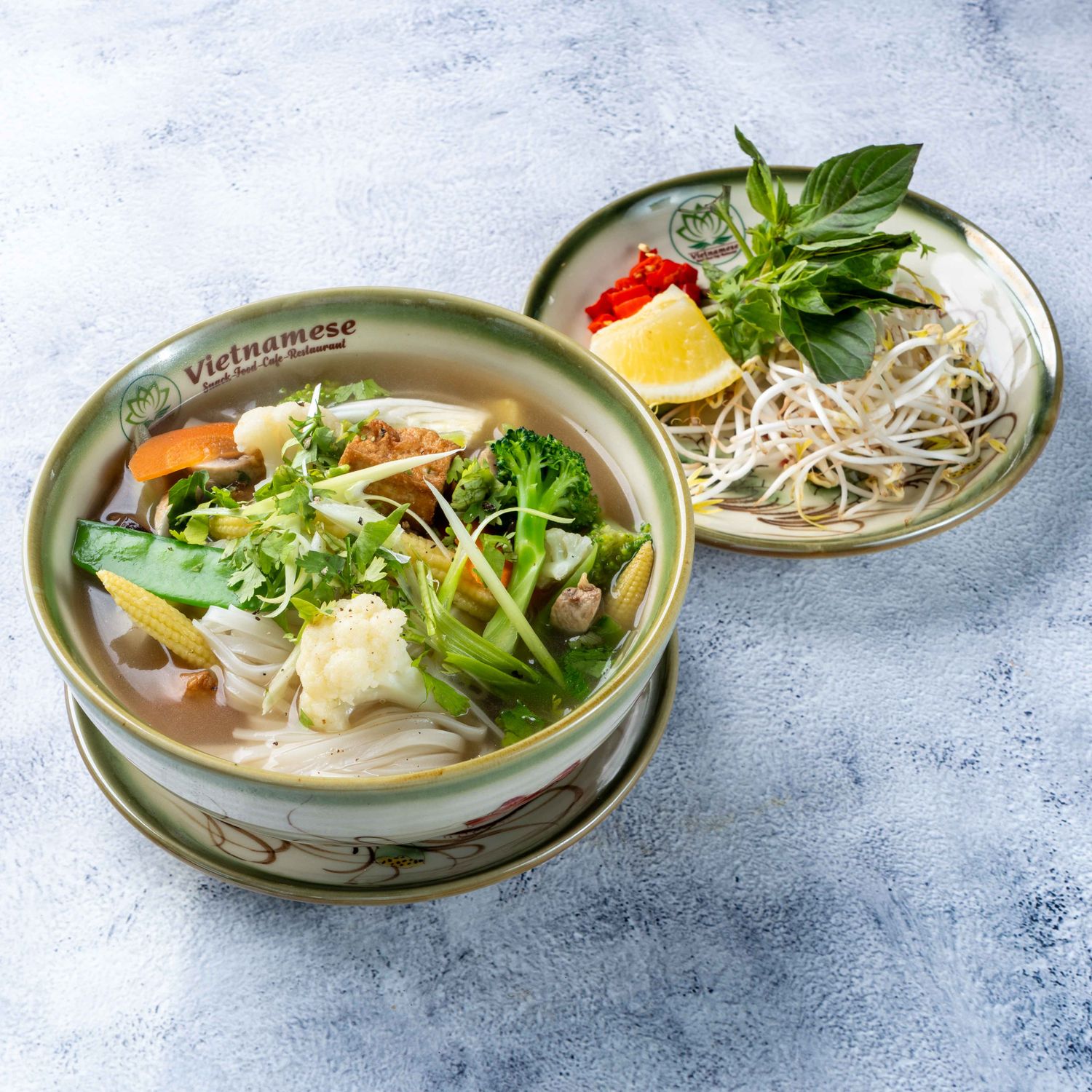 (PHO CHAY) Vegan Noodle Soup