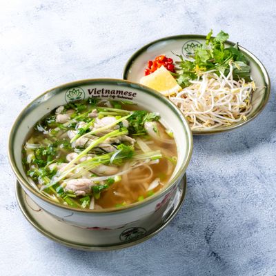 (PHO GA) Vietnamese Chicken Noodle Soup Testing Portion