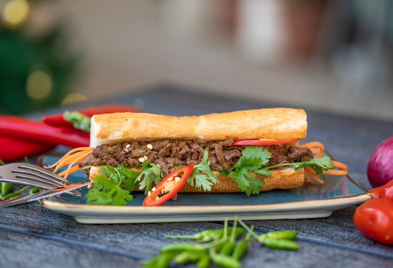 (BANH MI)  Vietnamese Sandwich