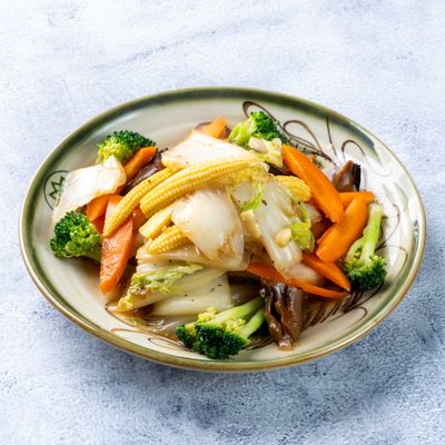 (Rau Xao Thap Cam) Vegetable Wok Fried