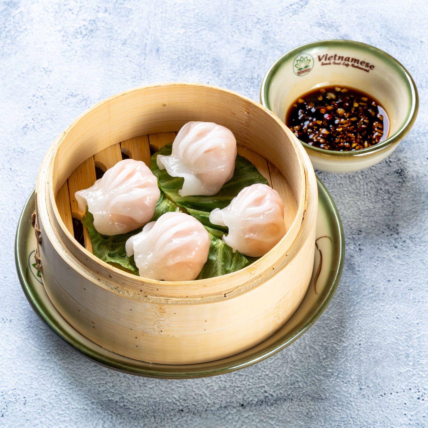 (DIM SUM HA CAO) Prawns Har Gao