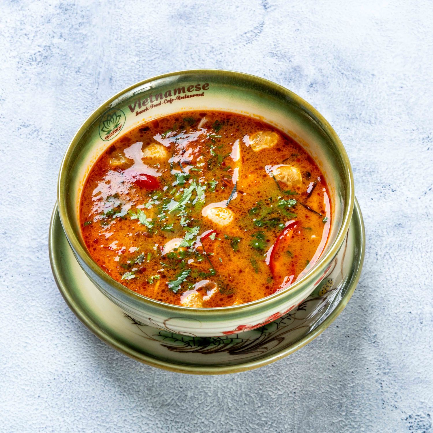 (Canh Tom Yum) Tomyum Soup Vietnamese Style